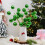 Green Sequined Mirror Christmas Ball Ornament 40cm 1
