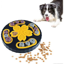 Interactive Dog Puzzle Slow Feeder Toy, IQ Treat Dispenser for Boredom Relief, Safe ABS, Easy Clean
