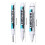 Marqueurs permanents blancs, 4-Pointe longue blanche 20mm 5