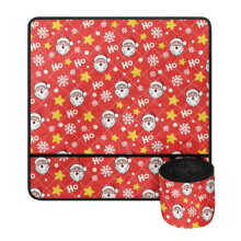 Santa Claus sewing machine pad with pockets