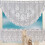 Lace Coffee Cafe Window Tier Curtains Polyester 2 Pieces 1