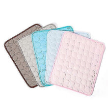 2026 Dog Cooling Mat Sleeping Cooling Pad Washable Ice Silk Cool Blanket for Kennel Sofa Bed