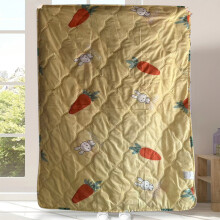 Summer quilt blanket plain printed washed 150cm