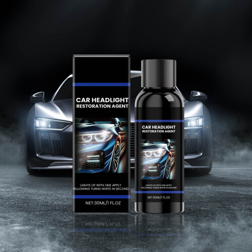 Headlight Restoration Kit Cleaner and Polish 30ml