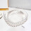 Clear Plastic Fruit Bowl Lightweight Stylish Design 1 Piece 1