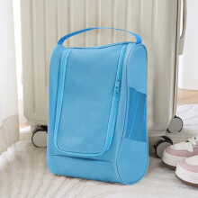 Oxford Cloth Shoe Storage Bag Blue 1PC