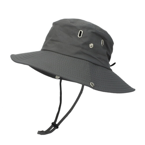 Bucket Hat Gray One Size