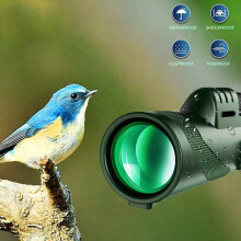 Monocular Telescope 4060 HD 80mm with Phone Clip and Stand