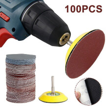 Sandpaper Sanding Discs 100 pcs 75 mm 80-3000 Grit