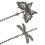 Dragonfly and Butterfly Ceiling Fan Pull Chains for Living 7