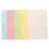 A5 lined refill paper 100 sheets colored 6