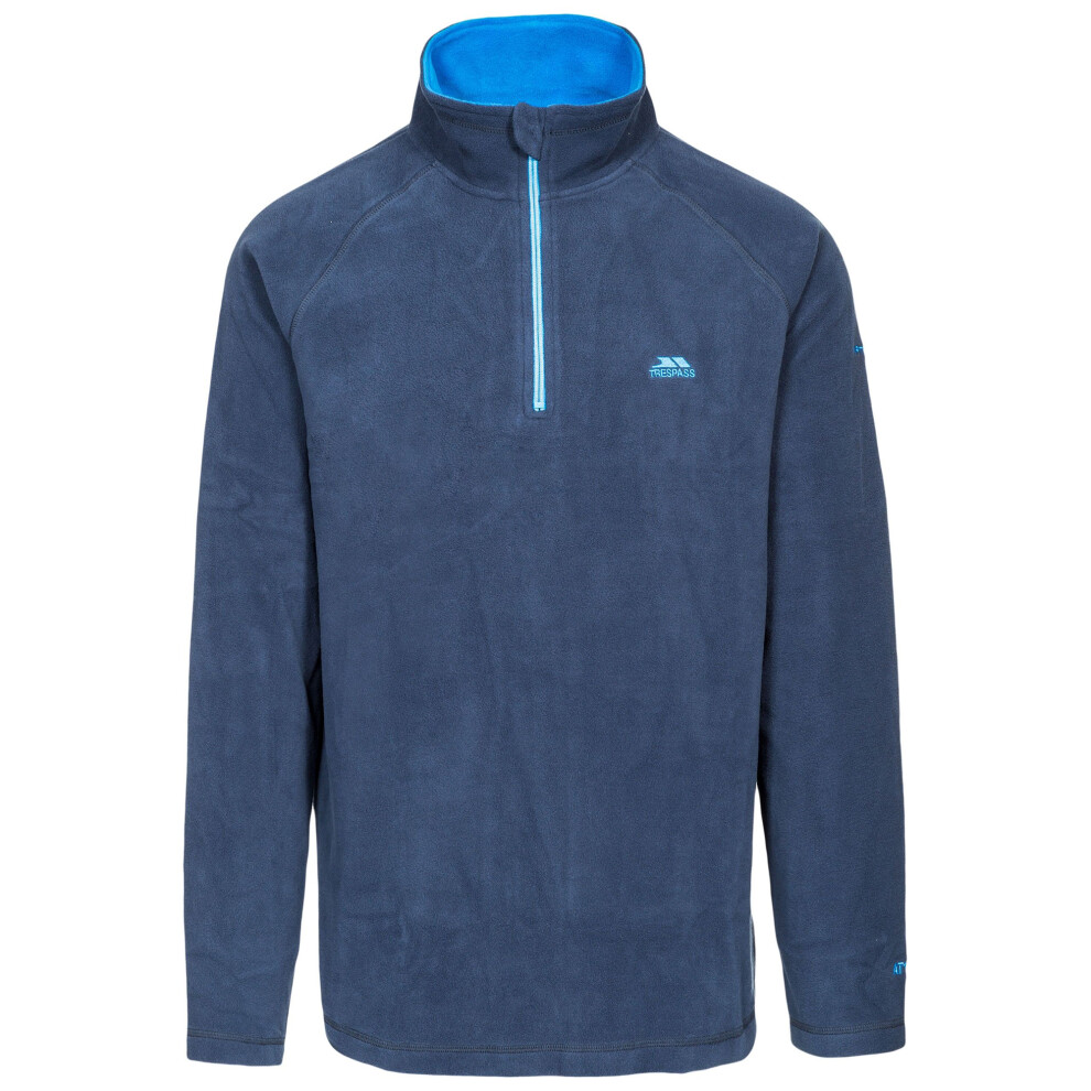Trespass (L, Navy) Mens Blackford Microfleece