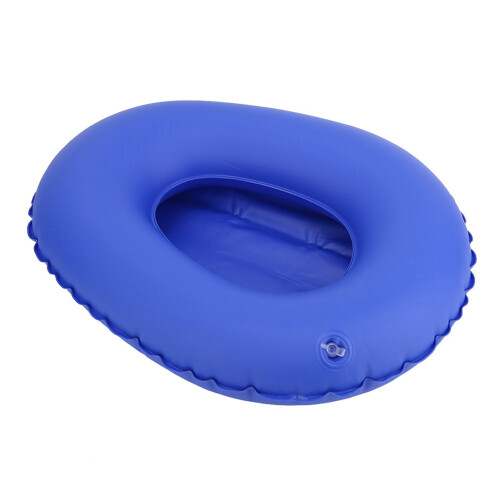 Toilet Bed Pan PU Soft Inflatable One-Piece Molded for 1