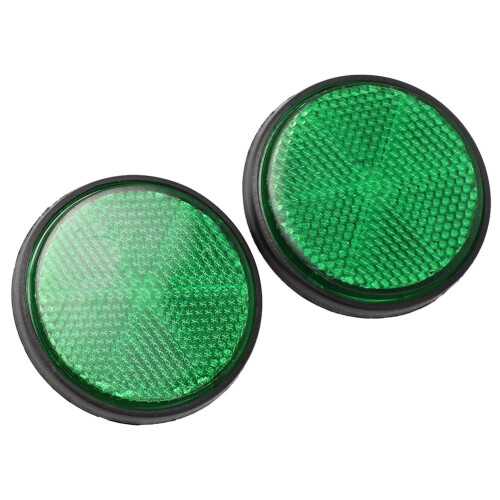 Circular Reflective Light for Motorcycle Car ATV Bikes 2
