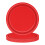 Christmas paper plates red green festive tableware 50 pcs 1