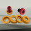 2pcs Billiard Cue Tail Cover Protective-Red 21.5MM large rub 5