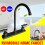RV Kitchen Faucet Double Handle High Arc Swivel 2-Hole 6
