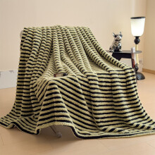 Cozy Polyester Blanket Green 150x200cm