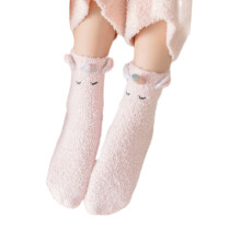 Unicorn Baby Ankle Socks Soft Fleece Warm Thick Toddler