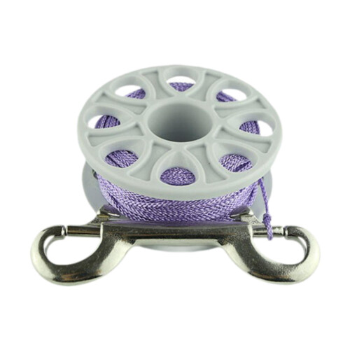 Finger Spool Braided Nylon Line Violet 98ft