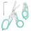 (Red) 6-in-1 Multi-Function Scissors Set HC420 High Carbon Stainless Steel Kitchen Shears All-Purpose Household Tool with Storage Box 1