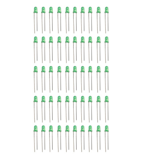 LED Spacer Red Light Emitting Diode 120 pcs