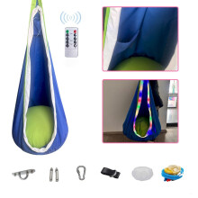 Sensory Swing Chair for Kids Adjustable Nylon Seat with