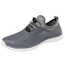 Women's White Slip-On Water Shoes Wide Width