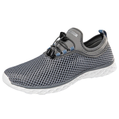 Women's White Slip-On Water Shoes Wide Width