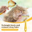 Pet Hair Removal Tool Double-Sided Large White-Gray 2