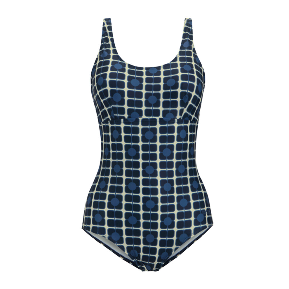 Regatta (20 Uk, Navy) Womens/Ladies Orla Kiely Poppy One Piece Swimsuit