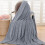 Cotton Blanket Soft Breathable Twin Size 8