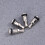 Brass Valve Stems for Automobile Wheels 4 pcs 1
