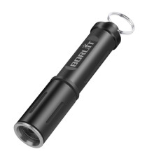 BORUiT RJ11 Piccola Torcia LED Portachiavi 120 Lumen Torcia Portatile Lampada IP67 Impermeabile