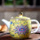 Chinese Ceramic Gaiwan Tea Set with Enamel Painting 1
