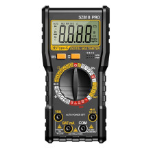 SZ818 PRO Digital Multimeter Type-C Charging AC/ Resistance Capacitor Frequency Detection Electrical Universal Meter