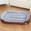 Rectangle Dog Bed Medium Size Washable Orthopedic 17.7x15.7 1