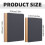 Kraft Journal A5/B5 Unlined Sketchbook 120gsm Multicolor 3