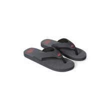(10 UK, Asphalt) Animal Mens Jekyl Recycled Flip Flops