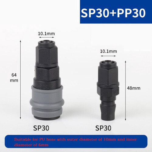 C-Type Self-Locking Quick Connector Pneumatic Fitting