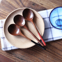 Wooden Spoon Set Eco-Friendly Brown 3pcs