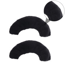 Black Skate Blade Covers Elastic Durable 1 Pair
