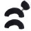 Black Skate Blade Covers Elastic Durable 1 Pair 1