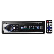 Single Din Car Stereo with Bluetooth USB AUX SD Support