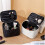 Makeup Bag Large Capacity Waterproof Vegan Leather 4