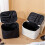 Makeup Bag Large Capacity Waterproof Vegan Leather 5