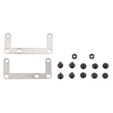 2 Gang Getriebe Metall Steigerung Erhöhung Halterung Halterung für Mn D90 D99S Mn99S Wpl C24 B24 Rc Auto Upgrade Teile
