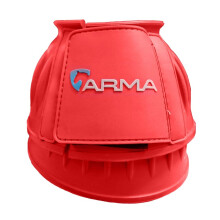 (Cob, Red) ARMA Touch Close Horse Overreach Boots