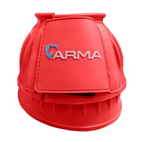 (Cob, Red) ARMA Touch Close Horse Overreach Boots