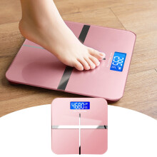 Digital Bathroom Scale Fiberglass 400 lb 0.1 lb Precision